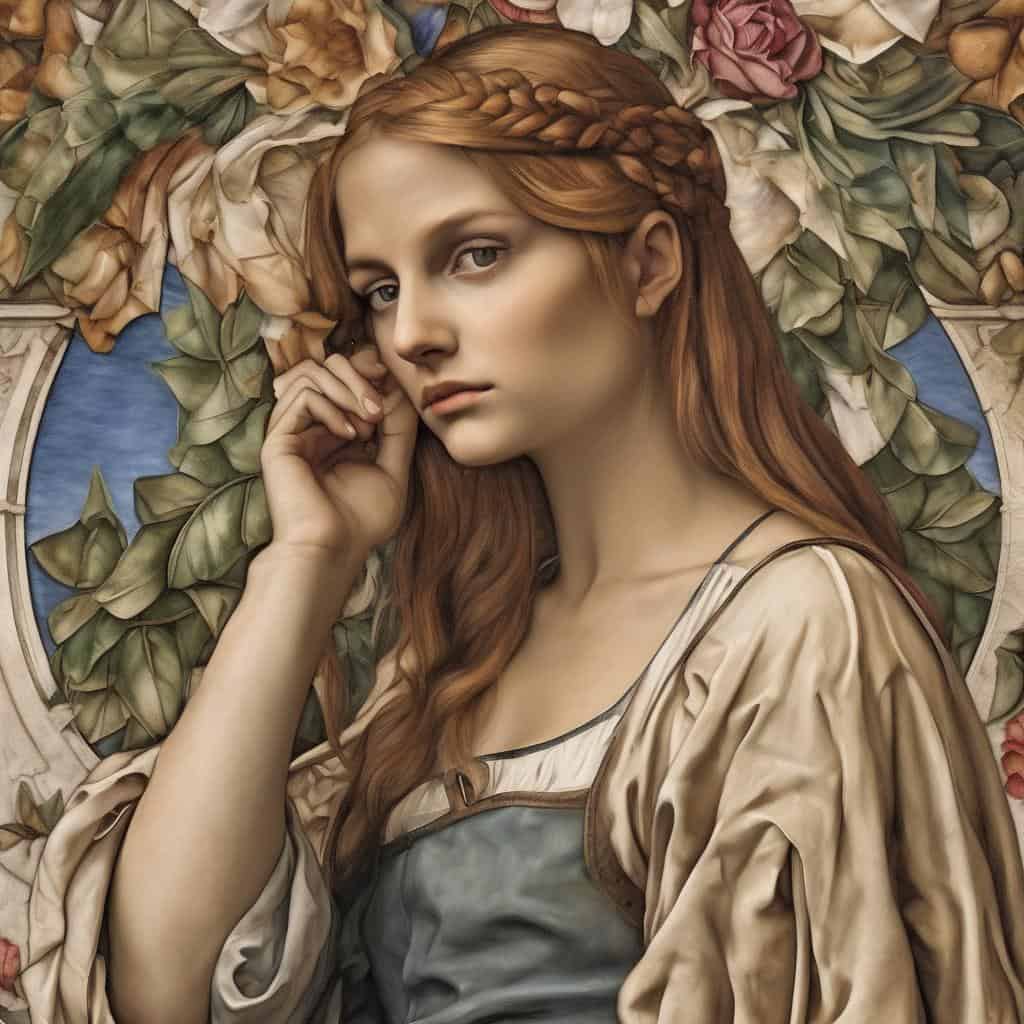 Ζωγραφική με πλούσια χρώματα και συναίσθημα, αναδεικνύοντας την ομορφιά και την εκφραστικότητα στην τέχνη.